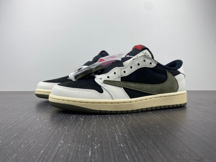 Travis Scott x Air Jordan 1 Low OG WMNS “Olive” DZ4137-106