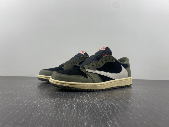 TRAVIS SCOTT X AIR JORDAN 1 LOW OG SP ''BLACK OLIVE'' DM7866-002