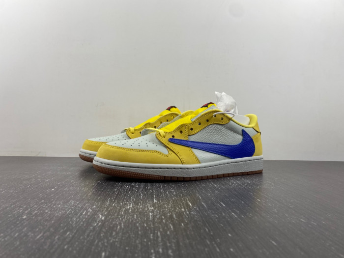 Travis Scott x Air Jordan 1 Low OG “Canary” DZ4137-700