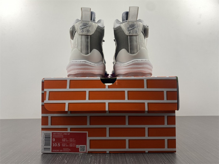 Off-White x Nike Air Force 1 Mid “White” DO6290-100