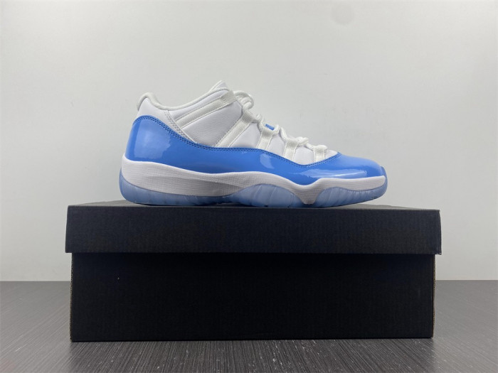 Air Jordan 11 Retro Low "Carolina 2017 Release" mens 528895-106