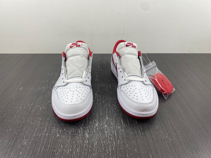 Jordan 1 Retro Low White Varsity Red 705329-101