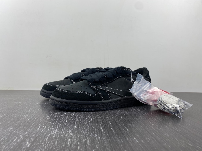 KIDS Travis Scott x Air Jordan 1 Low OG SP ''Black Phantom'' DO5442-001