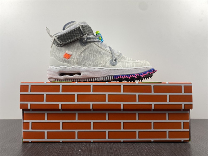 Off-White x Nike Air Force 1 Mid “White” DO6290-100