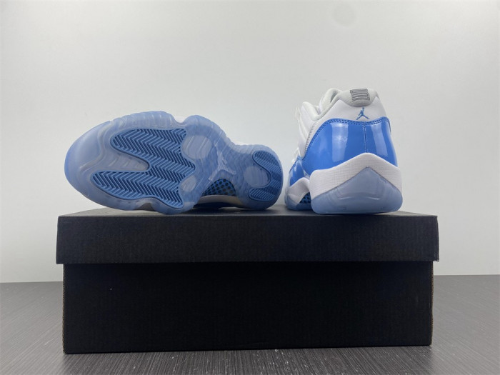 Air Jordan 11 Retro Low "Carolina 2017 Release" mens 528895-106