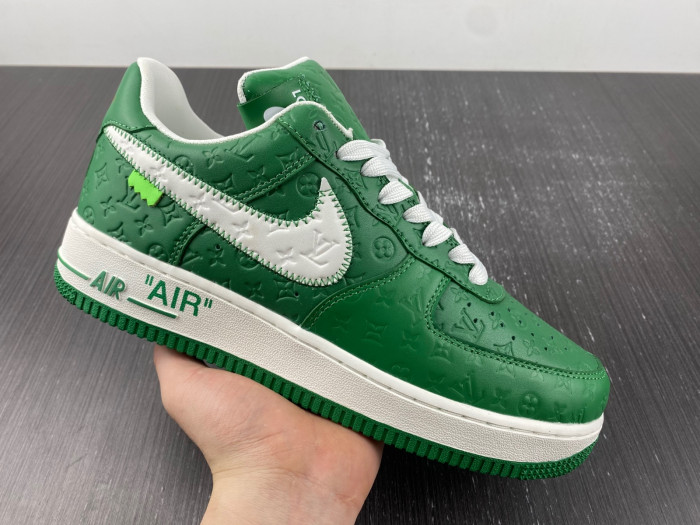 LV x AIR FORCE 1 GREEN MS0232