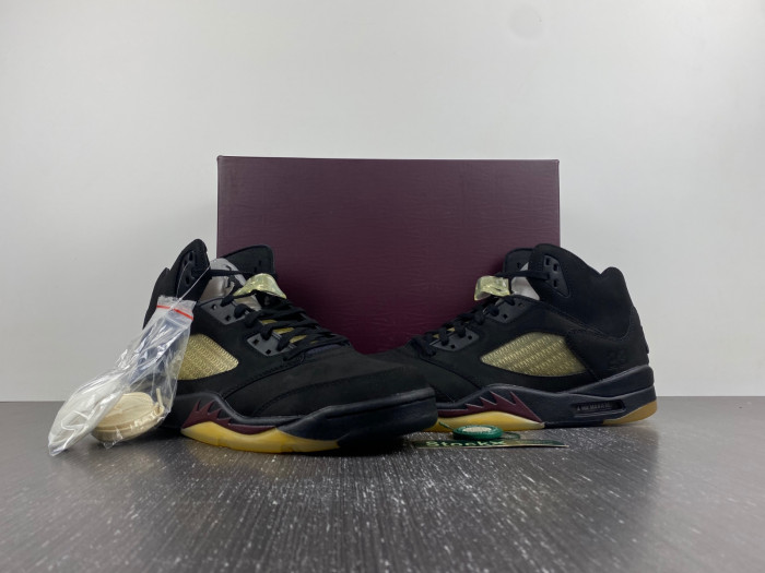 A Ma Maniére x Air Jordan 5 “Black” FD1330-001