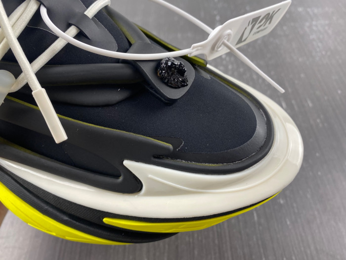 BALMAIN LEATHER UNICORN LOW-TOP SNEAKER