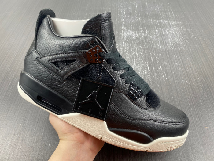 Jordan 4 Retro Pony Hair Black 819139-010