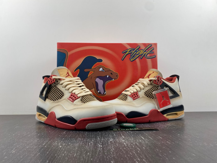AIR JORDAN 4 "DRAGON YEAR" CUSTOM AQ9129-105