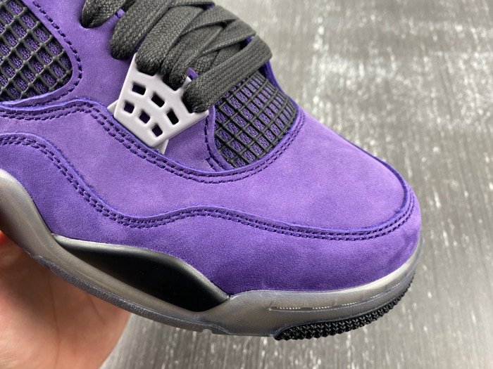Travis Scott x Air Jordan 4 “Purple Suede”