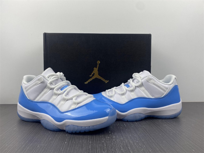 Air Jordan 11 Retro Low "Carolina 2017 Release" mens 528895-106