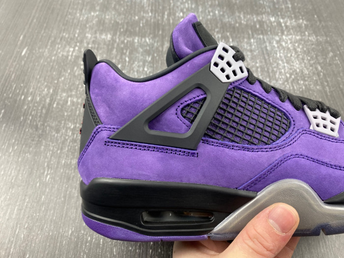 Travis Scott x Air Jordan 4 “Purple Suede”