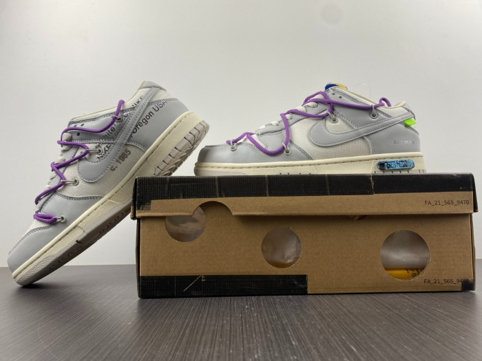 Nike Dunk Low Off-White Lot 48 DM1602-107