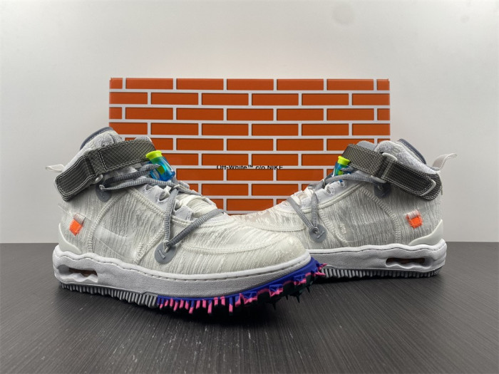 Off-White x Nike Air Force 1 Mid “White” DO6290-100