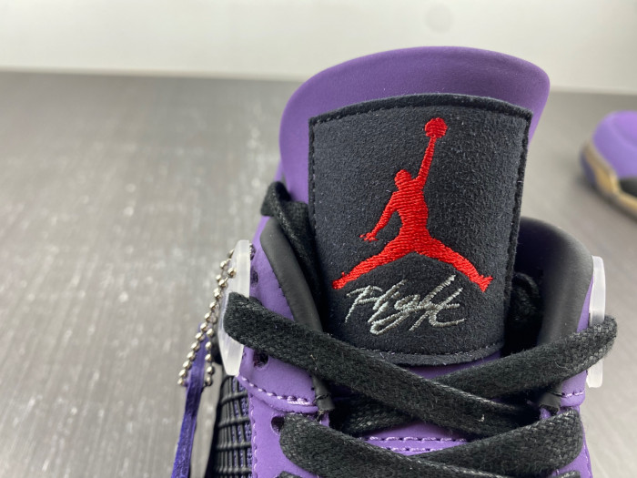 Jordan 4 Retro Travis Scott Purple (Friends and Family) 766296 LN4