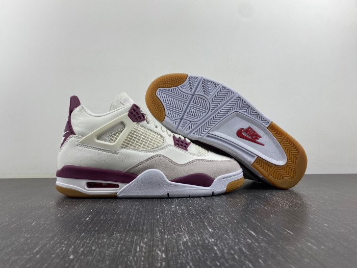 SB x Jordan 4 “Sapphire Red” DR5415-102