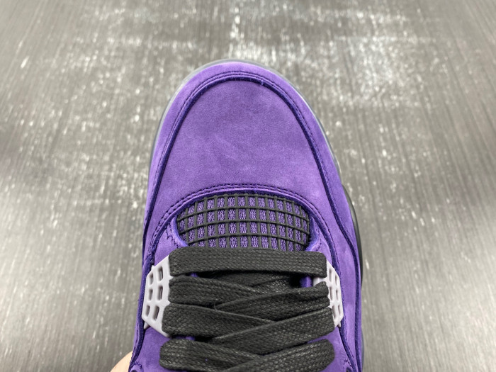 Travis Scott x Air Jordan 4 “Purple Suede”