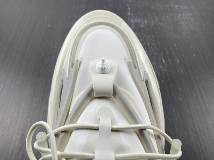 BALMAIN LEATHER UNICORN LOW-TOP SNEAKER