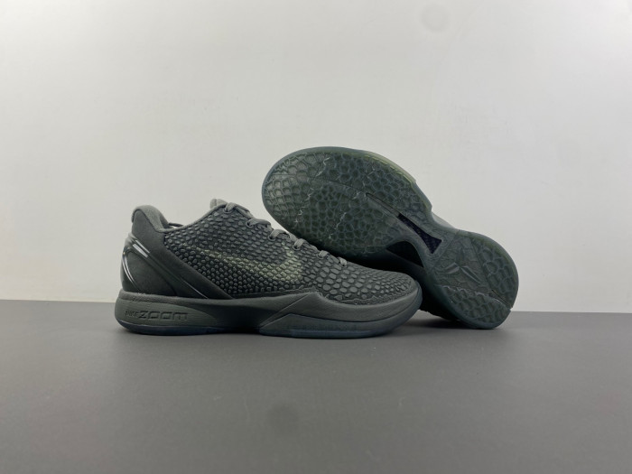 Nike Kobe 6 Black Mamba Collection Fade to Black 869457-007