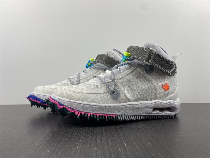Off-White x Nike Air Force 1 Mid “White” DO6290-100