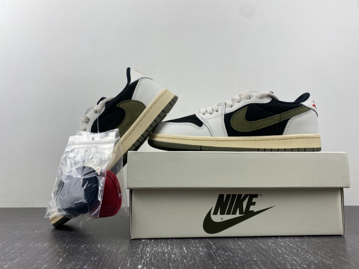 KIDS TRAVIS SCOTT X AIR JORDAN 1 LOW OG PS 