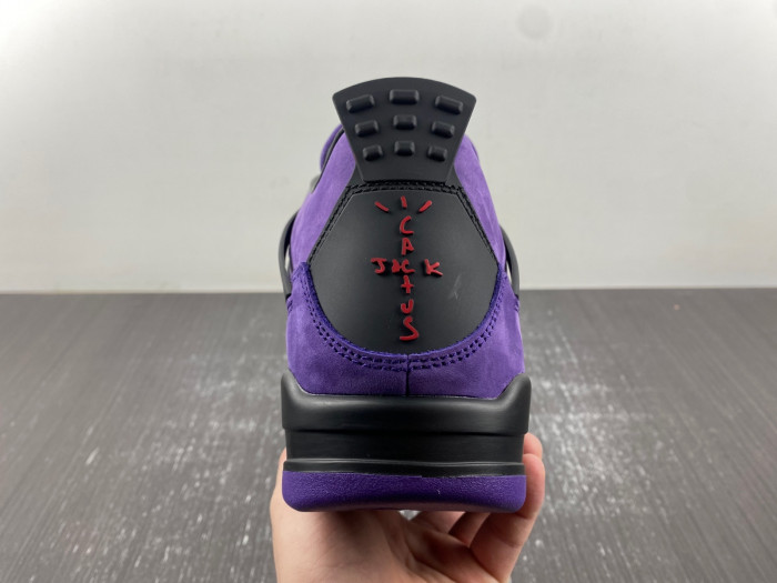 Travis Scott x Air Jordan 4 “Purple Suede”