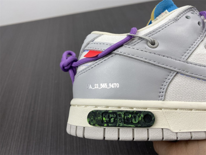 Nike Dunk Low Off-White Lot 47 DM1602-125