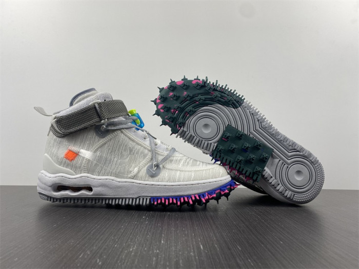 Off-White x Nike Air Force 1 Mid “White” DO6290-100