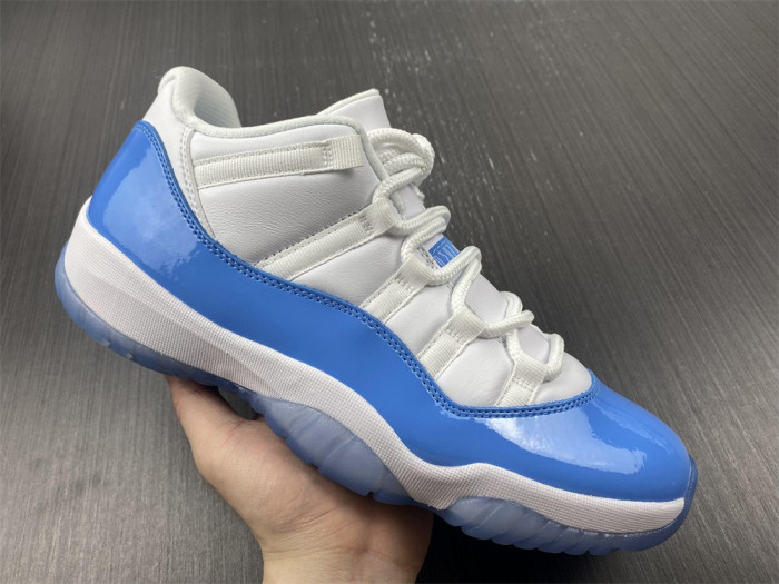 Air Jordan 11 Retro Low "Carolina 2017 Release" mens 528895-106