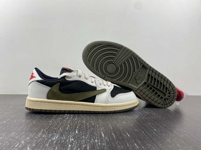 KIDS TRAVIS SCOTT X AIR JORDAN 1 LOW OG PS 