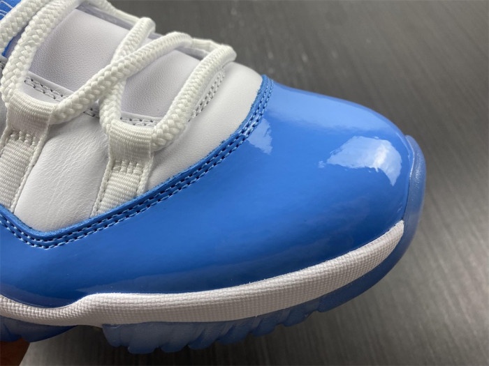 Air Jordan 11 Retro Low "Carolina 2017 Release" mens 528895-106