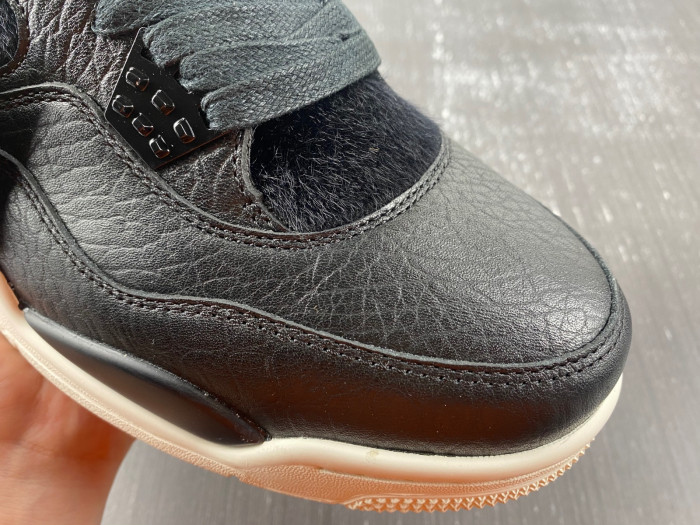 Jordan 4 Retro Pony Hair Black 819139-010