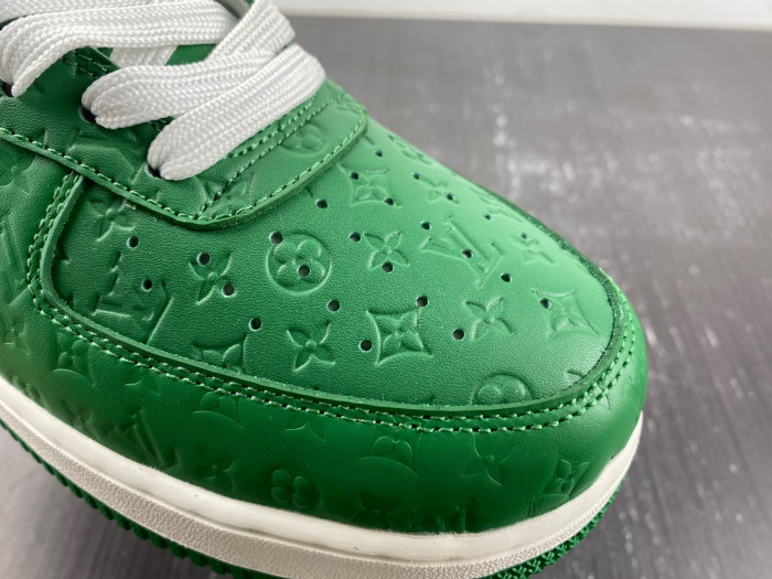 LV x AIR FORCE 1 GREEN MS0232