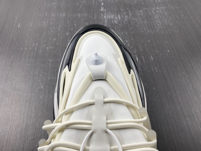 BALMAIN LEATHER UNICORN LOW-TOP SNEAKER