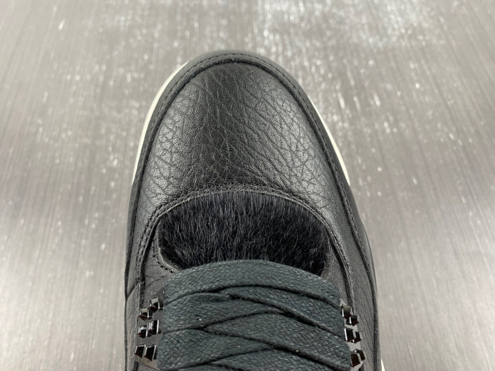 Jordan 4 Retro Pony Hair Black 819139-010