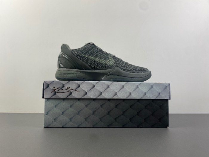 Nike Kobe 6 Black Mamba Collection Fade to Black 869457-007