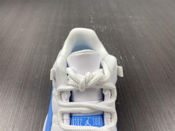 Air Jordan 11 Retro Low "Carolina 2017 Release" mens 528895-106