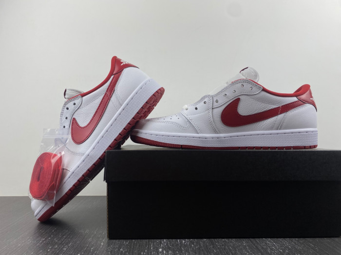 Jordan 1 Retro Low White Varsity Red 705329-101