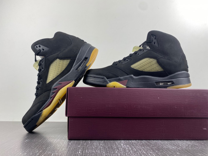 A Ma Maniére x Air Jordan 5 “Black” FD1330-001