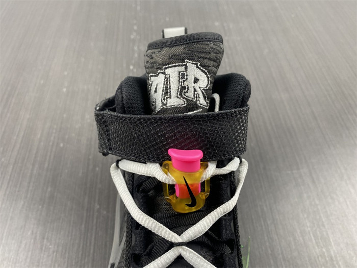 Off-White x Nike Air Force 1 Mid “Black” DO6290-001