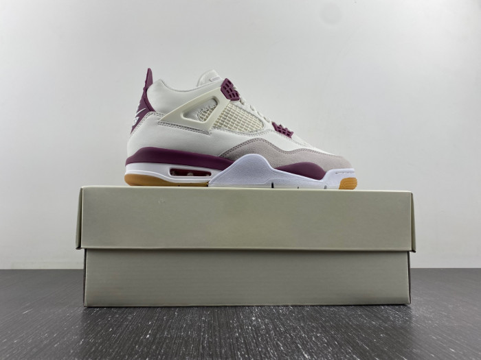 SB x Jordan 4 “Sapphire Red” DR5415-102
