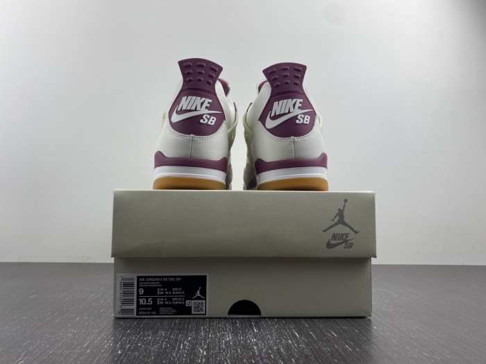 SB x Jordan 4 “Sapphire Red” DR5415-102