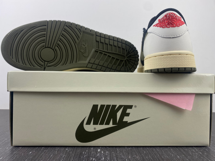Travis Scott x Air Jordan 1 Low OG WMNS “Olive” DZ4137-106