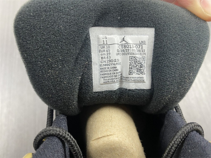 Air Jordan 12 “Black Taxi” CT8013-071