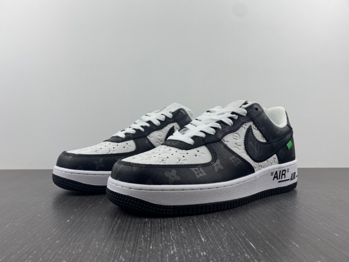 l**is V*t*n nike air force 1 low black