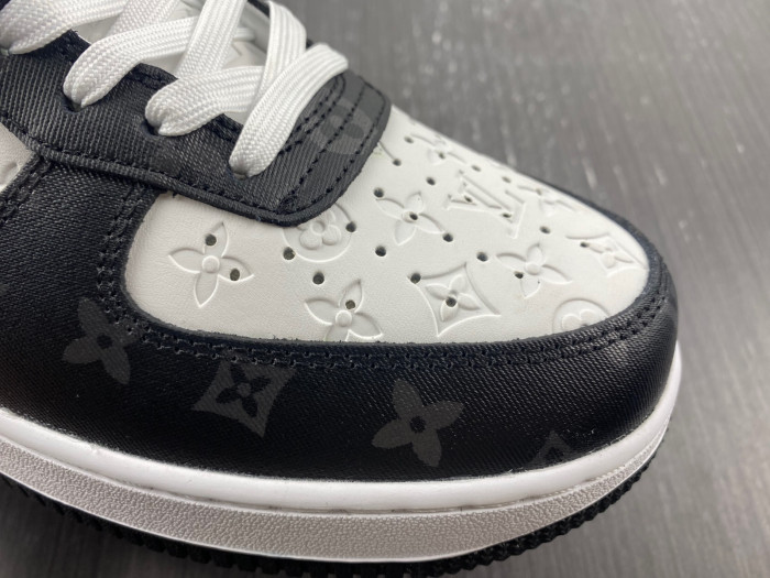 l**is V*t*n nike air force 1 low black