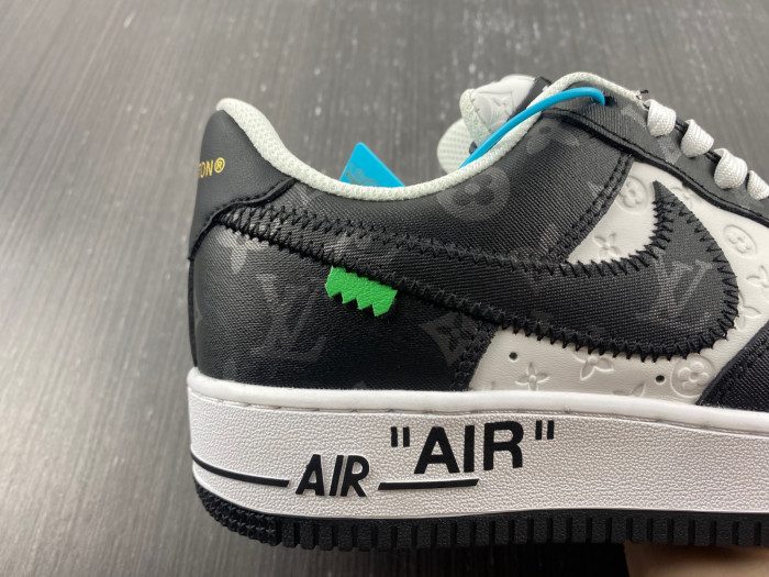 l**is V*t*n nike air force 1 low black