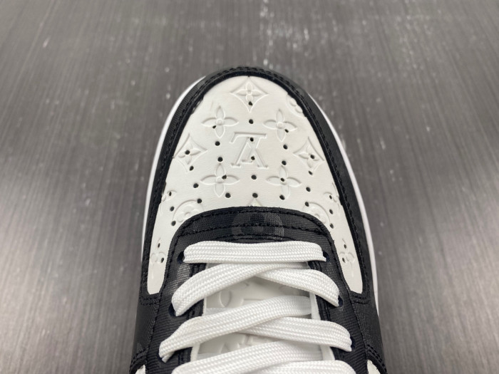 l**is V*t*n nike air force 1 low black