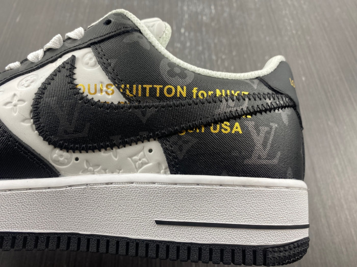 l**is V*t*n nike air force 1 low black
